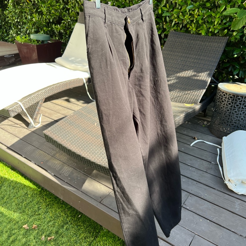 BIG BUD PRESS TROUSERS SIZE SMALL (STANDARD) BLACK